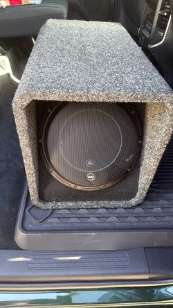 JL Audio W6v3 10 inch  2ohm in box