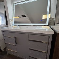 Vanity 48 Inches Wide 