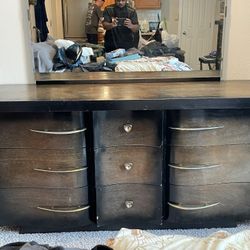 Vintage Dresser & Mirror
