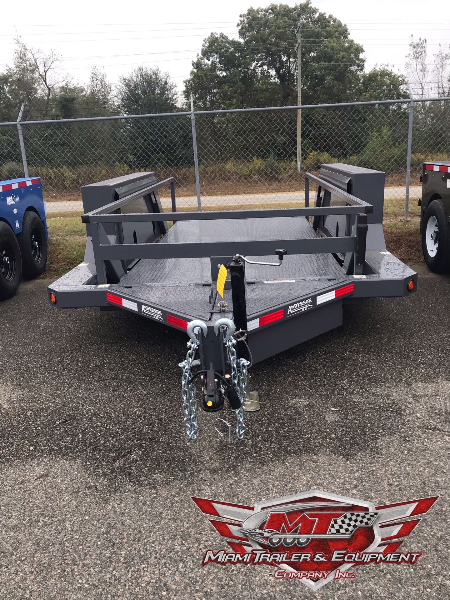 Hydraulic Drop Deck Scissor Lift Trailer 6' x 12’ Drop Deck Trailers