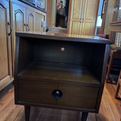 Vintage As Is Mid Century Nightstand