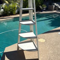 Corner Shelving White $50
