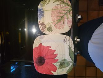 Beautiful Floral Design Dinner Plates Dishes