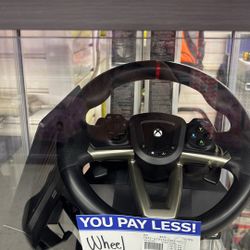 Steering Wheel And Pedals And remote 