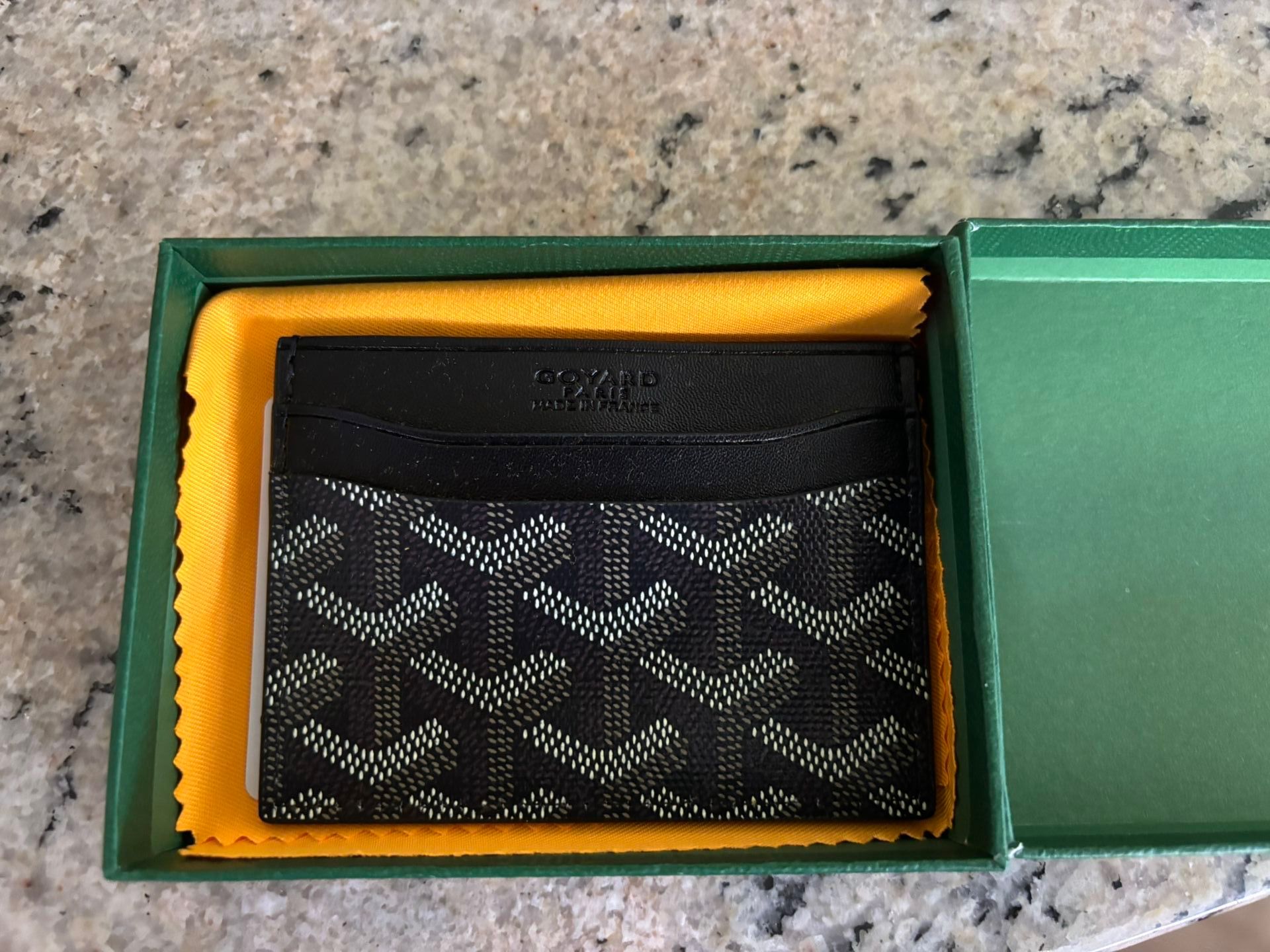 Brand new Goyard card holder wallet