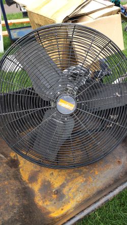26" Dayton industrial wall fan