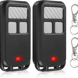 Garage Door Opener Remote Universal,for LiftMaster Chamberlain Craftsman Opener,Openers with Purple Yellow Green Orange Red Learn Button,Keychain,3-Bu