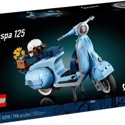 Pre-built LEGO Vespa 