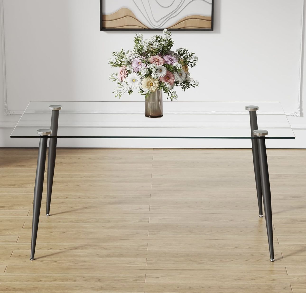 Modern Glass Dining Table!