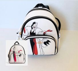 Coach X Disney Cruella De Vil Court Mini Backpack