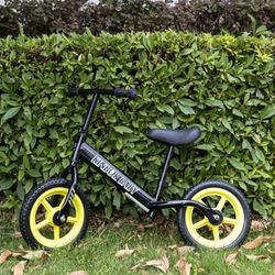 Balance Bike - Premium Lightweight Training Bike for Toddlers and Kids (Pedal-Free) - Ages 18 Months to 5 Years Black