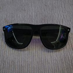 Ray Ban RB4147 Boyfriend Black Frame/Black Lens