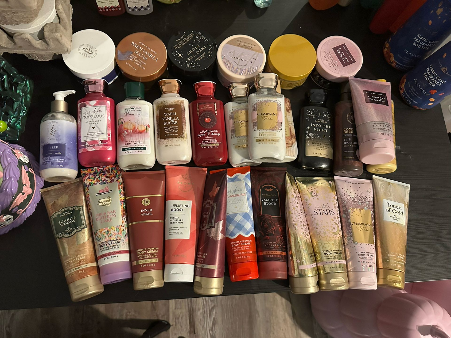Total Of 30 Items! Bath And Body Works Lotion Bundle!