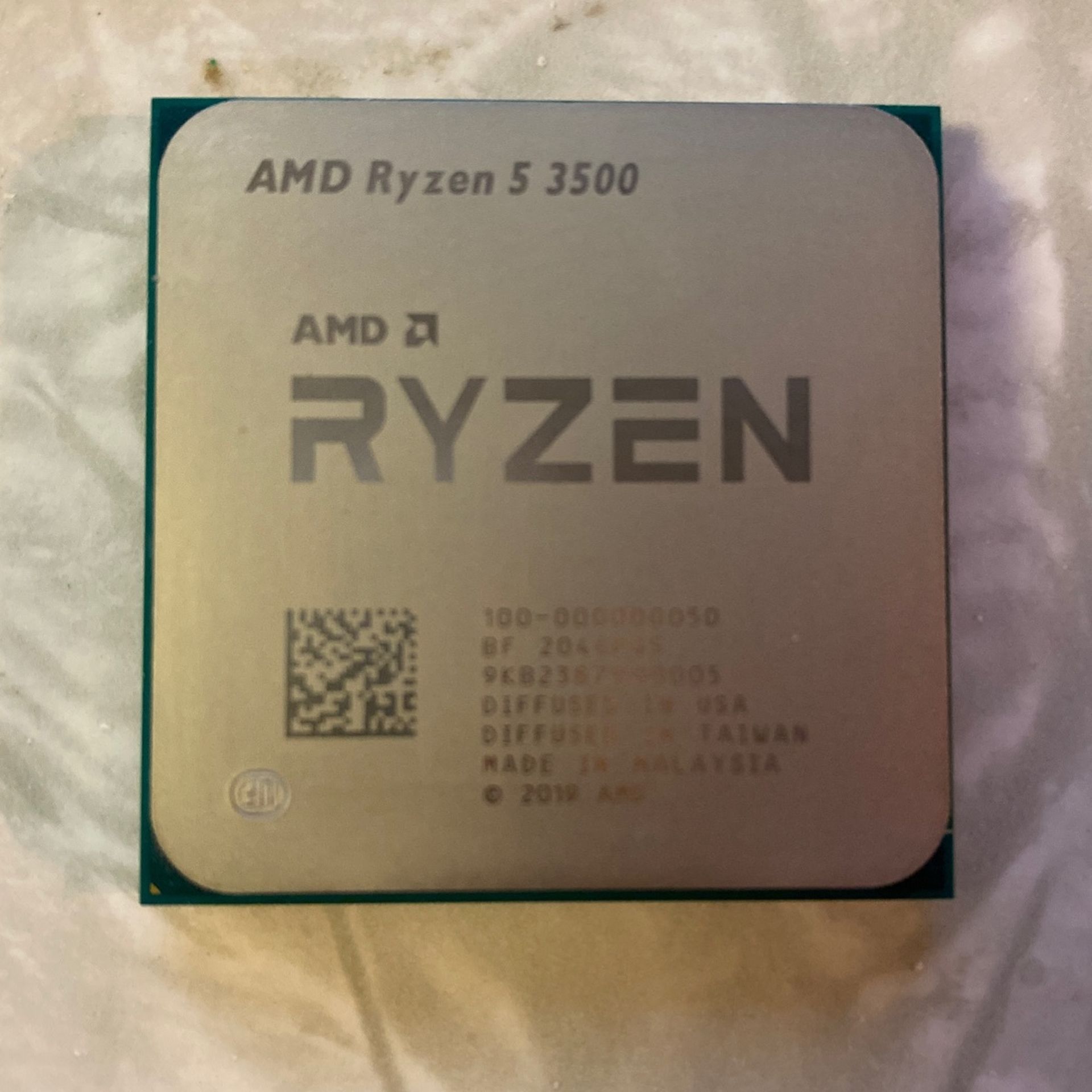 Ryzen 5 3500 + Stock Heatsink