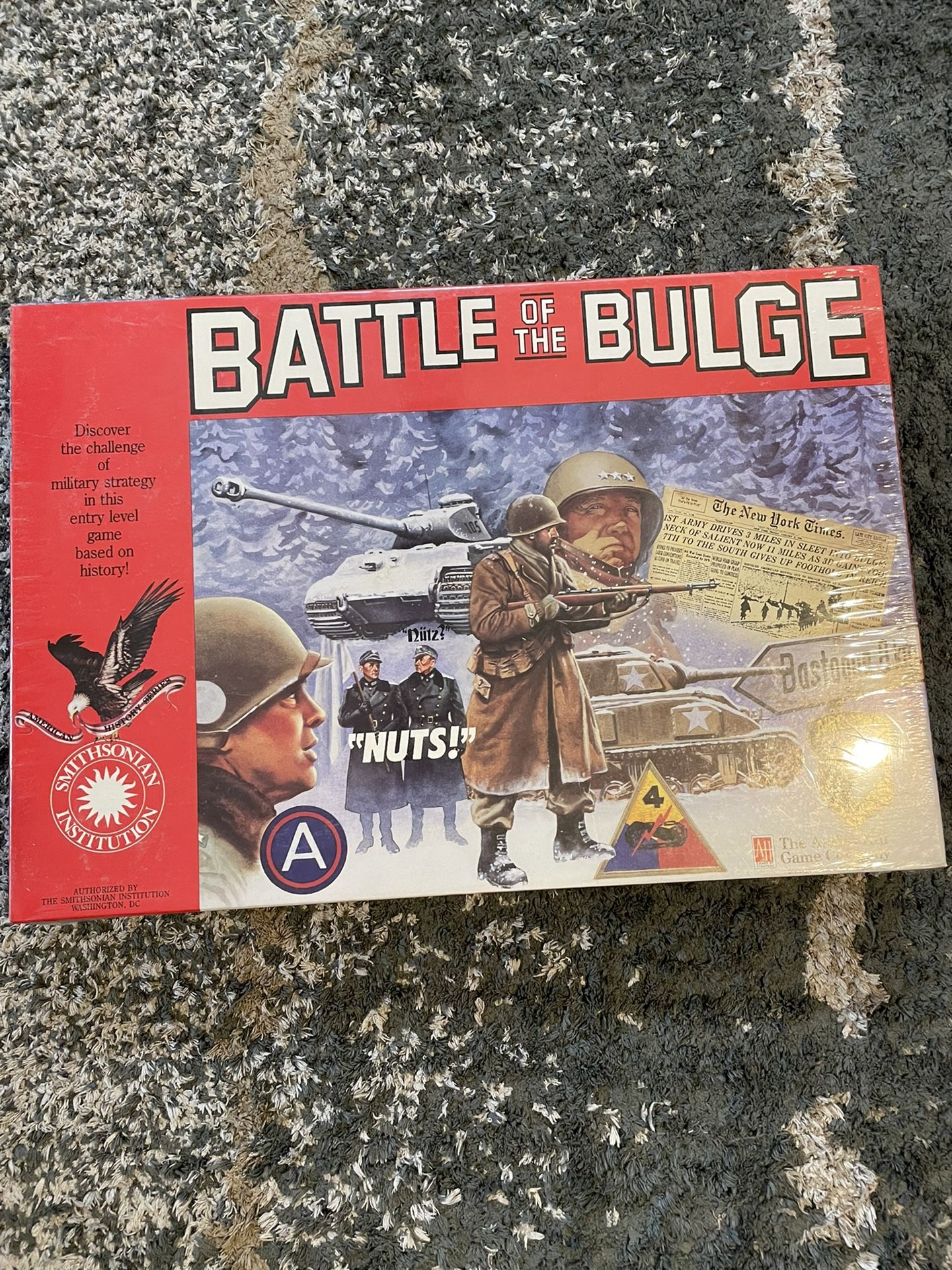 Battle Of The Bulge Board Game New