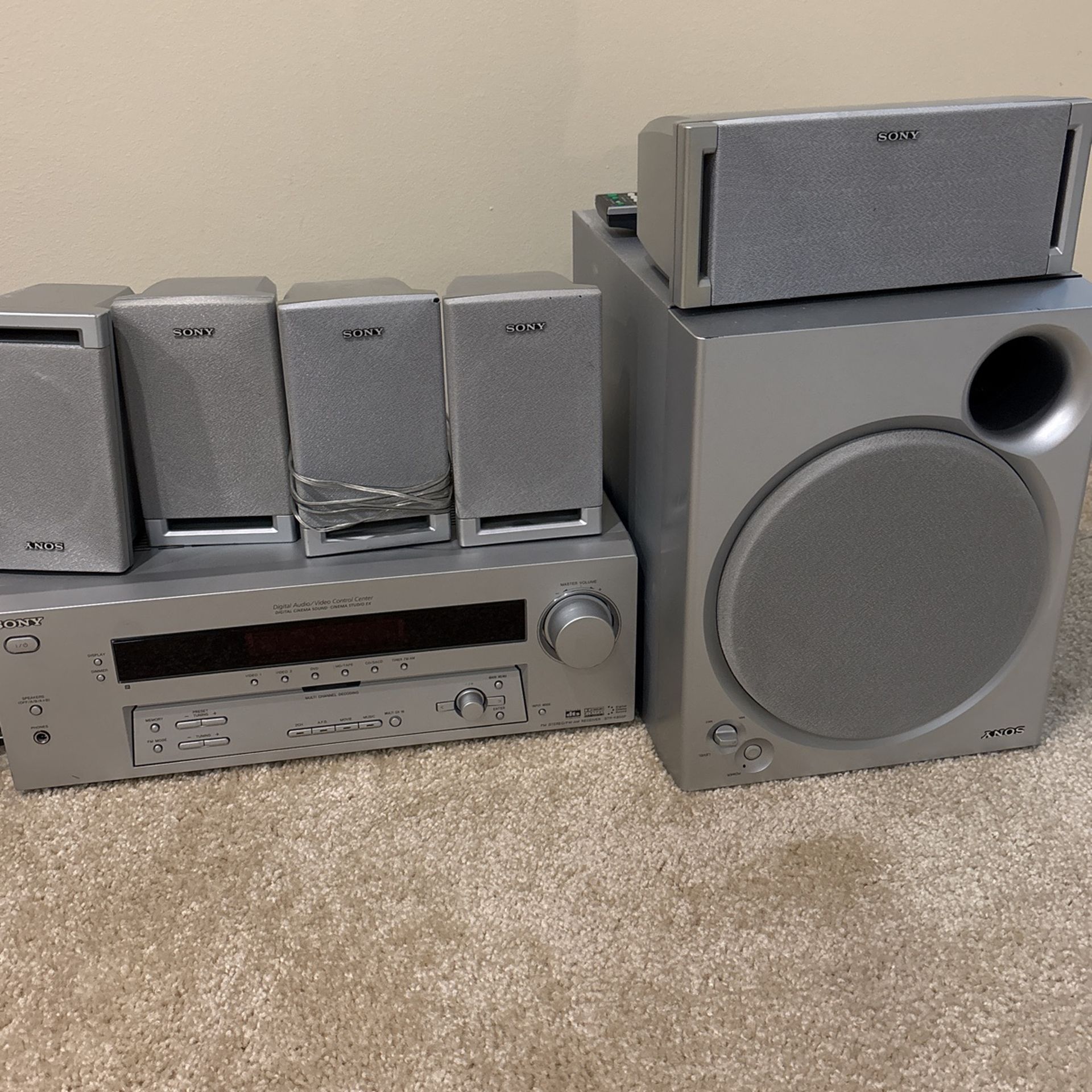 Sony Receiver + Surround Sound