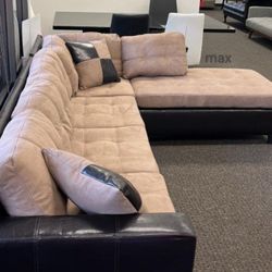 L Shaped Sectional Financing Available By ASHLEY 