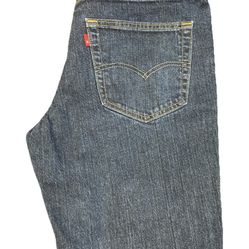 Levis 541 Athletic Taper Jeans Men Blue Dark Wash Stretch Casual Denim 34x34