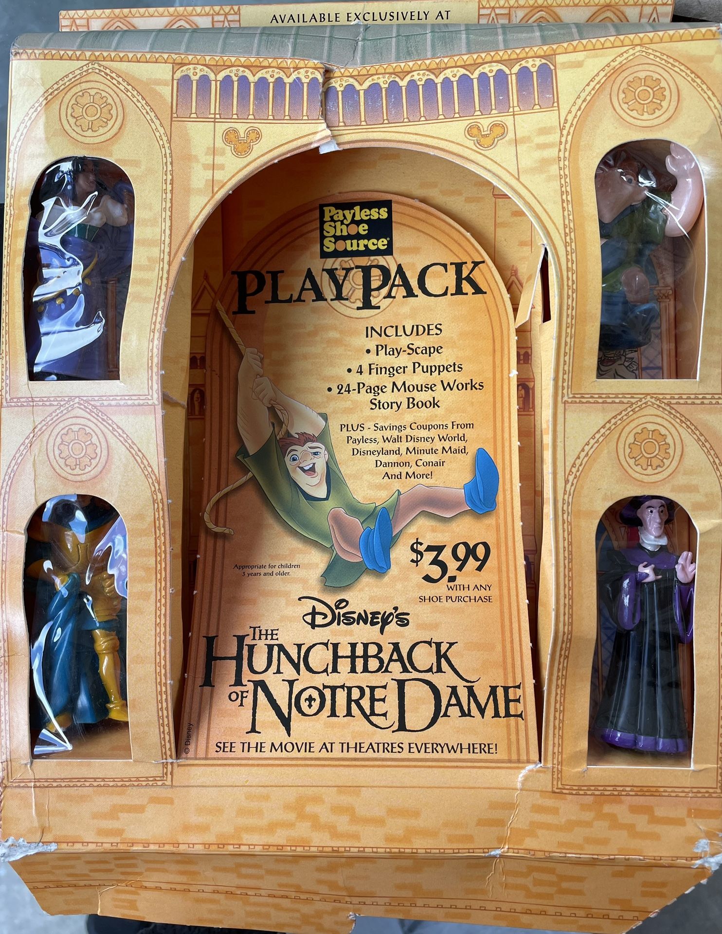 Disney’s The Hunchback Of Norte dame Play Pack