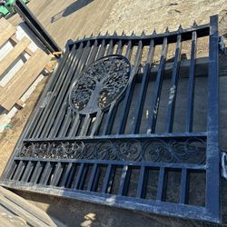 Brand New Double Doors Iron  Gates 14ft