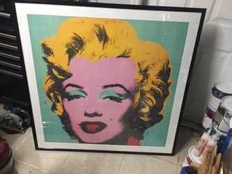 Framed Marilyn Monroe picture