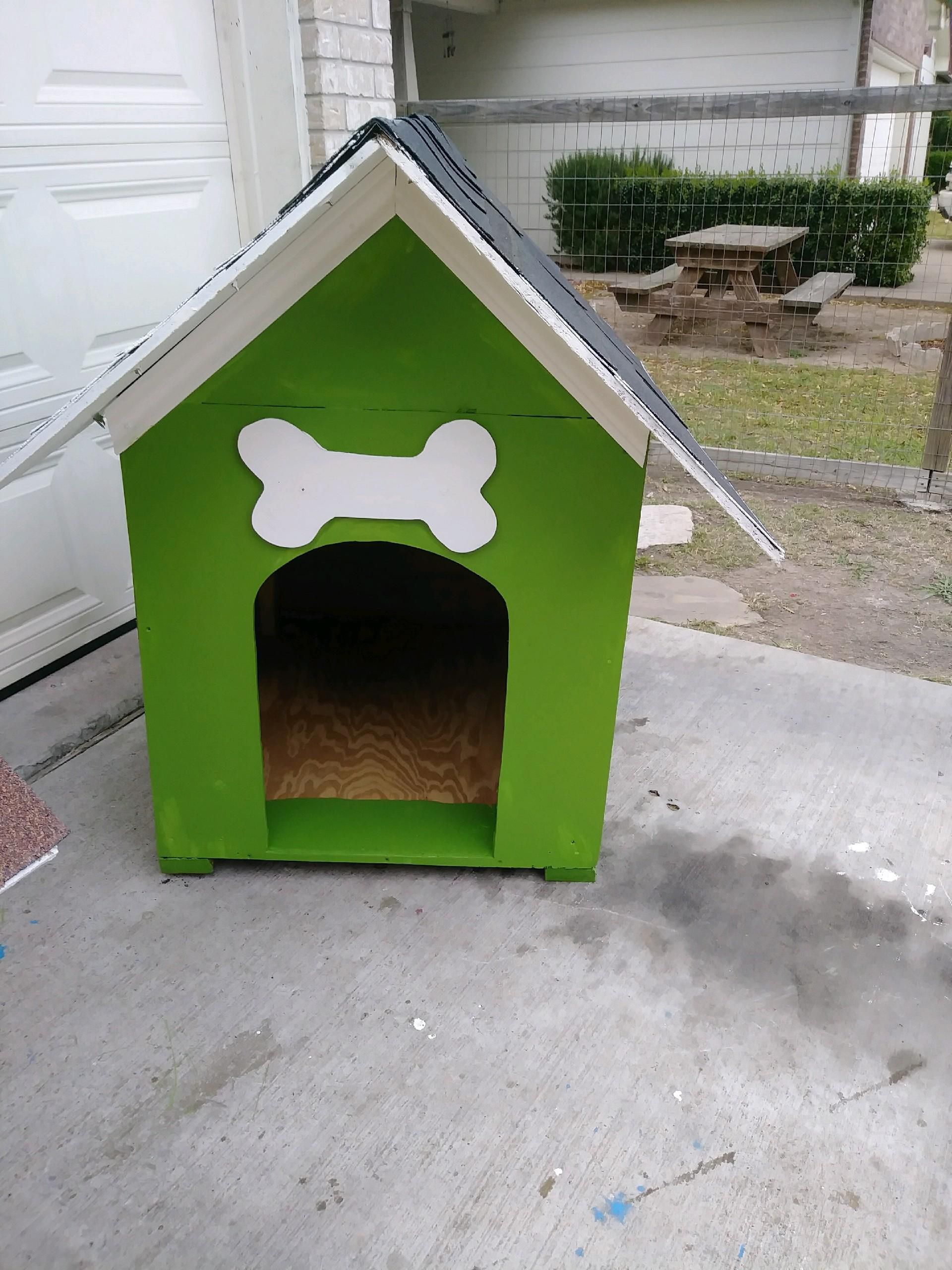 2 Dog houses price is $60.00 each or $100.00 for both