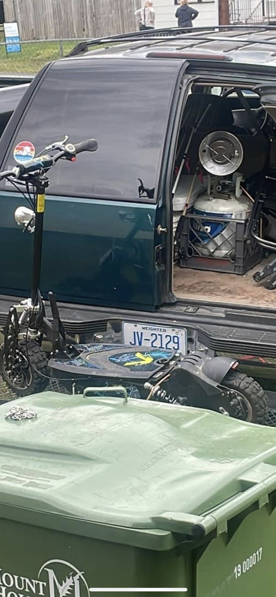 Carp Scooter With Tote