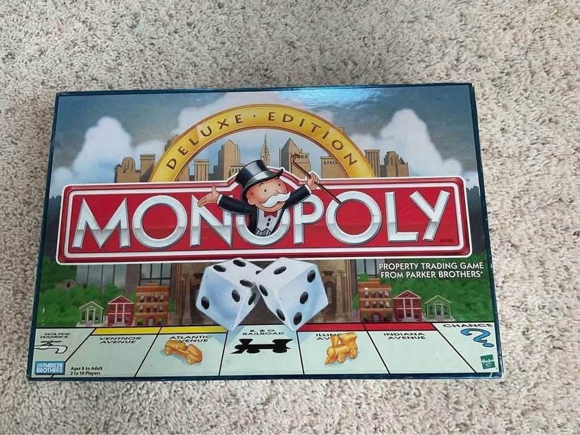 Monopoly game deluxe edition - $20
