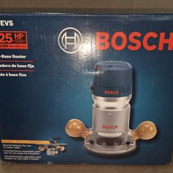 BOSCH FIXED BASED ROATER
