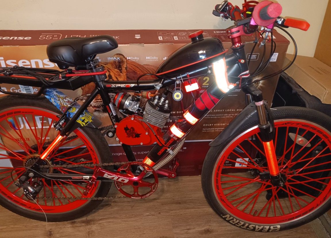 Custom Motorized 26in Bike 