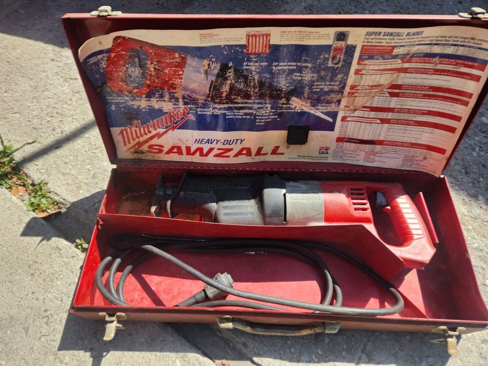 Milwaukee Corded Sawzall