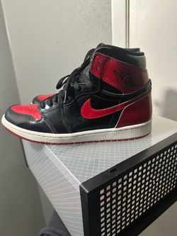 Jordan 1 patent bred size 9.5
