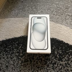 IPHONE, 15 128 GIGS. BRAND NEW IN BOX