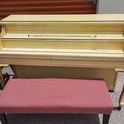 Piano And Bench