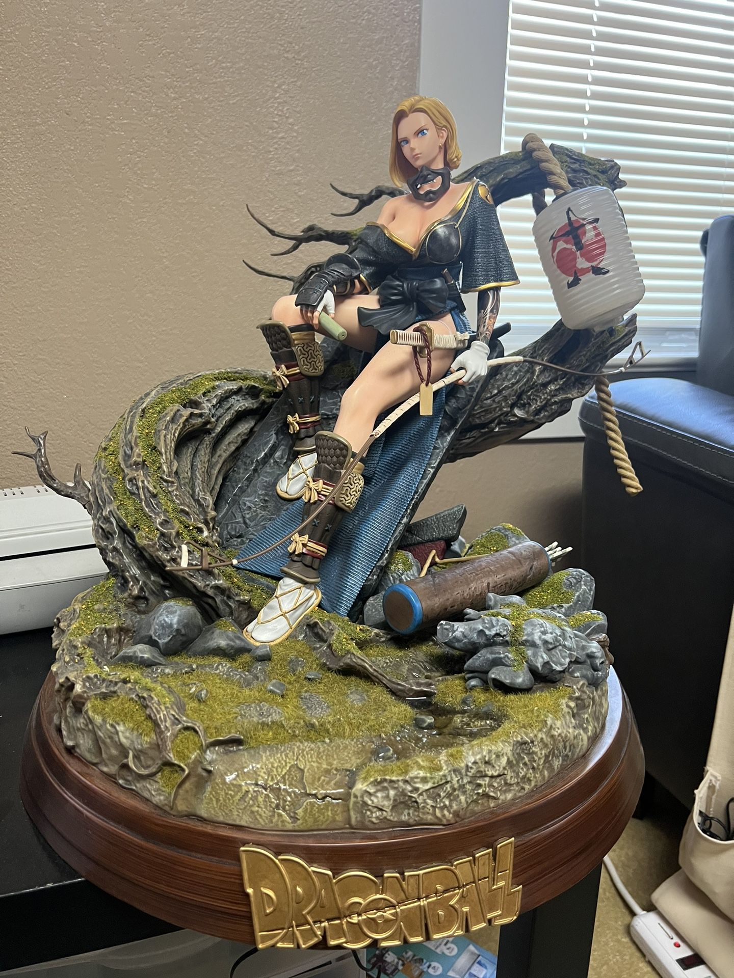 Dragon Ball Z Android 18 Samurai 1/4 GK Resin Statue P.D. Studio