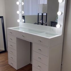 LED Hollywood Makeup Vanity (full Set) 