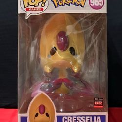 🔴Funko Pop! Jumbo Games: Pokemon - Cresselia 2024 Limited Edition Entertainment Expo Shared Exclusive