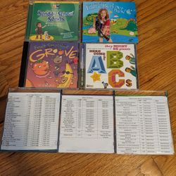 7 baby / kids music CDs with multiple songs