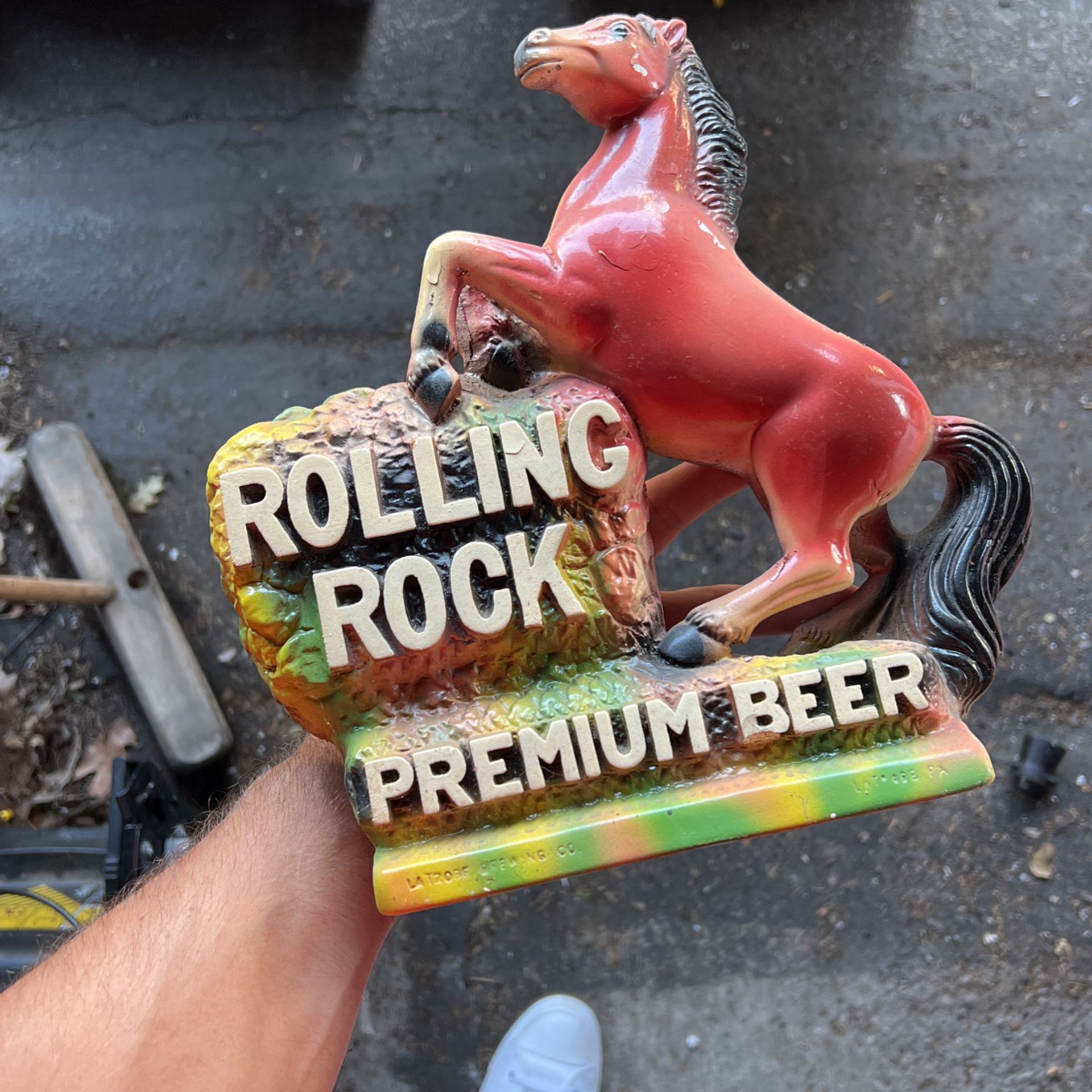 Vintage Rolling Rock Beer Advertising 