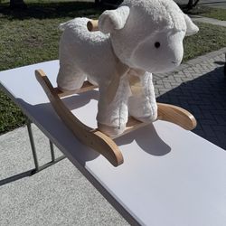Pottery Barn Lamb Rocker
