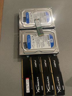 Harddrives a SSD and 16gb Ddr4 ram