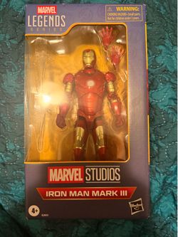 Marvel Legends Series Iron Man Mark III 6” Action Figure – Marvel Studios Hasbro (New in Box)