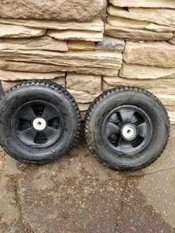 2 Wheels 9.5 Inch.