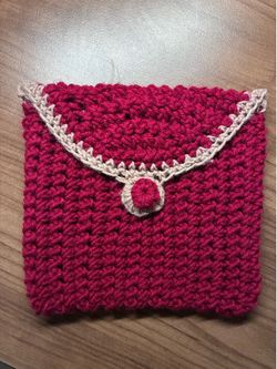 crochet books sleeve/pouch