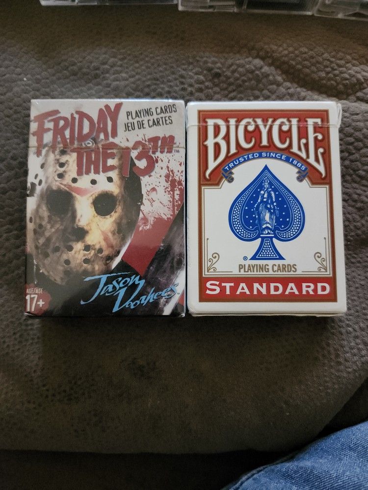 Friday The 13th Playing cards sealed.