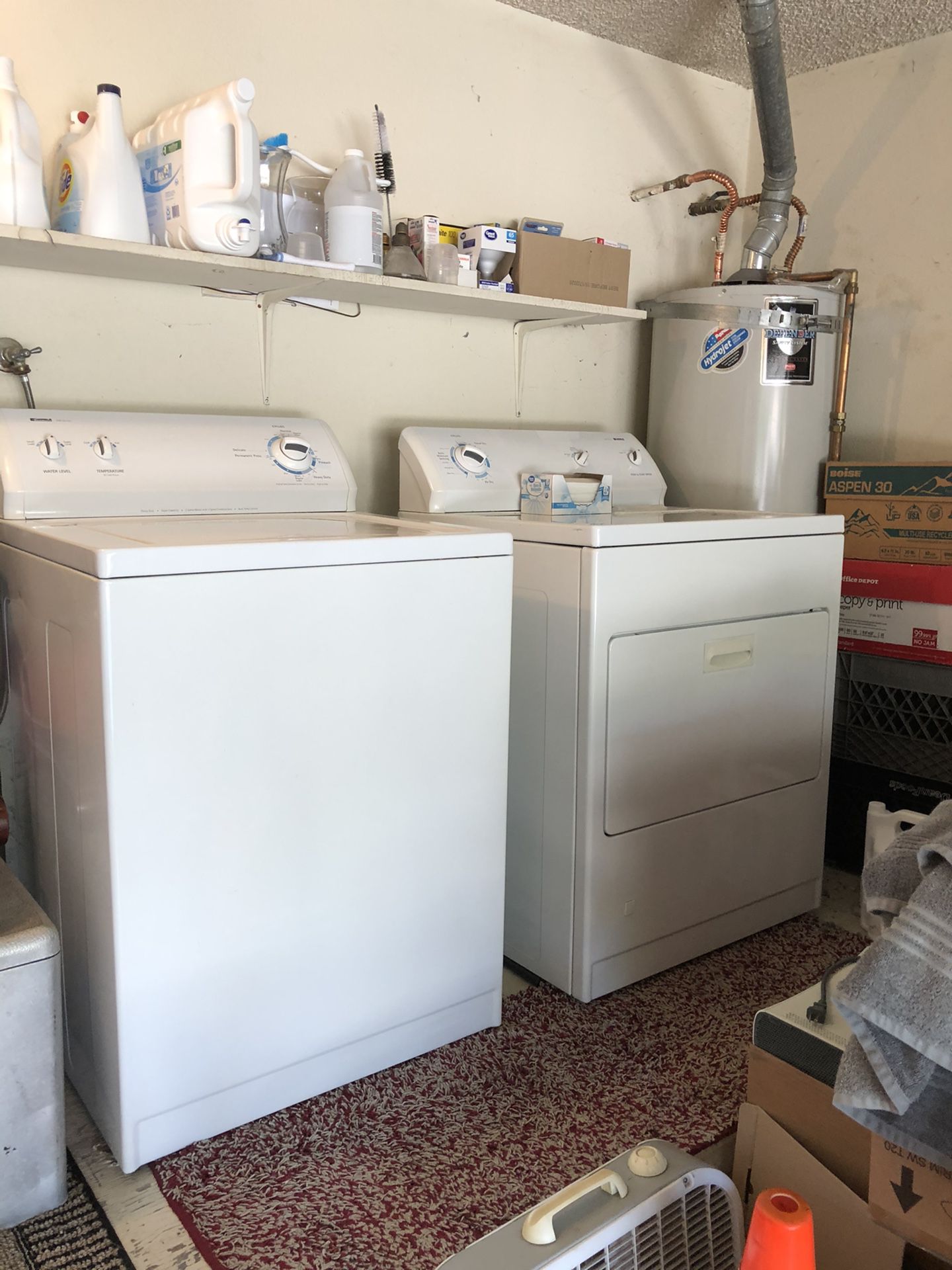 Kenmore washer and gas dryer 500 series