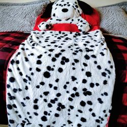 Kids Dalmation Sleeping Bag