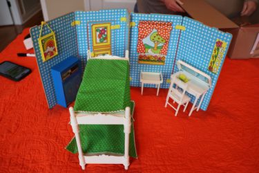 1975 Mattel Growing Up Barbie Skipper Bedroom