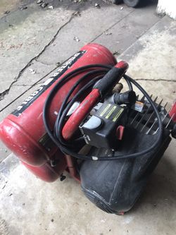 Porter cable duel tank compressor