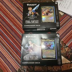 Final Fantasy  Commander Decks